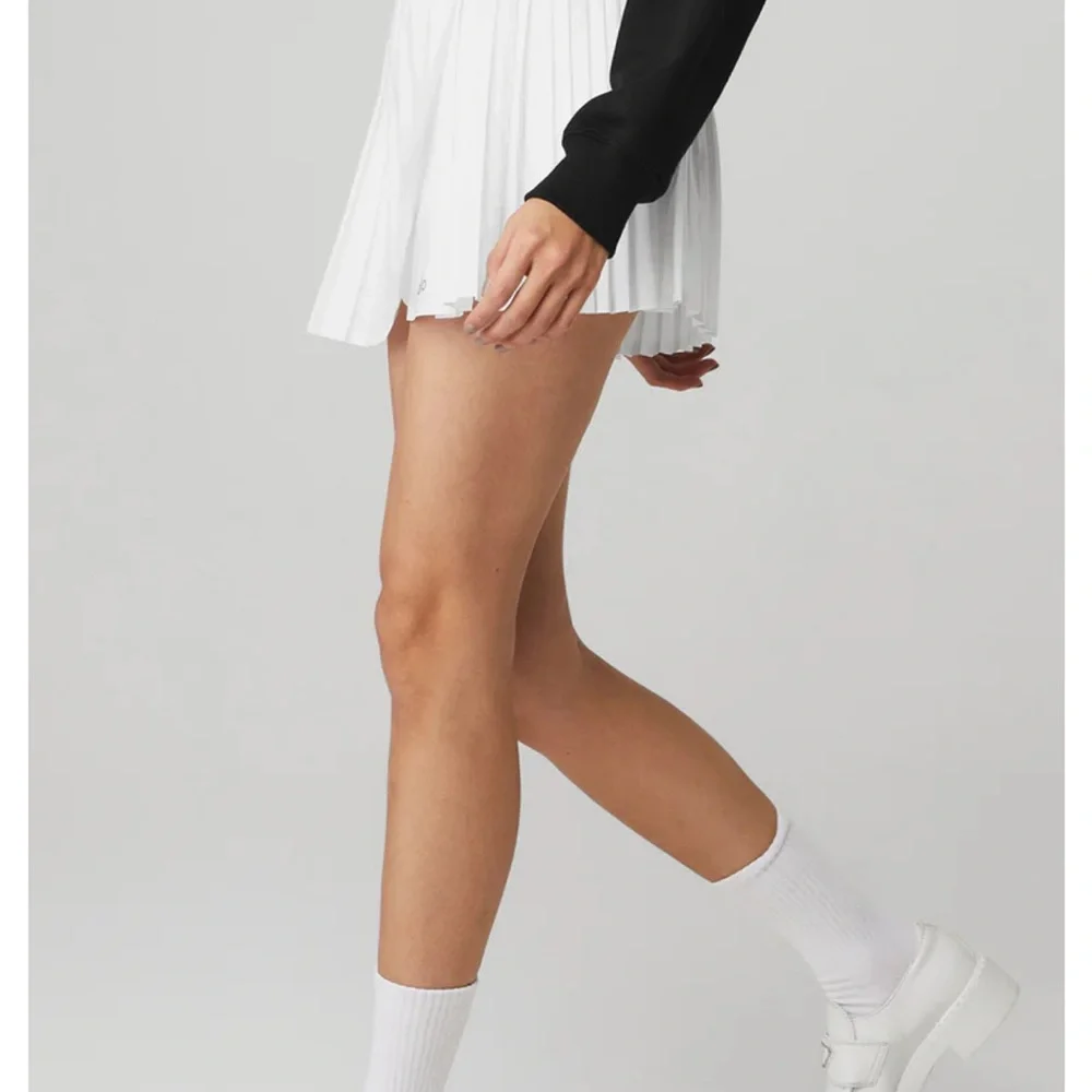 ALO Yoga White Mini Skirt